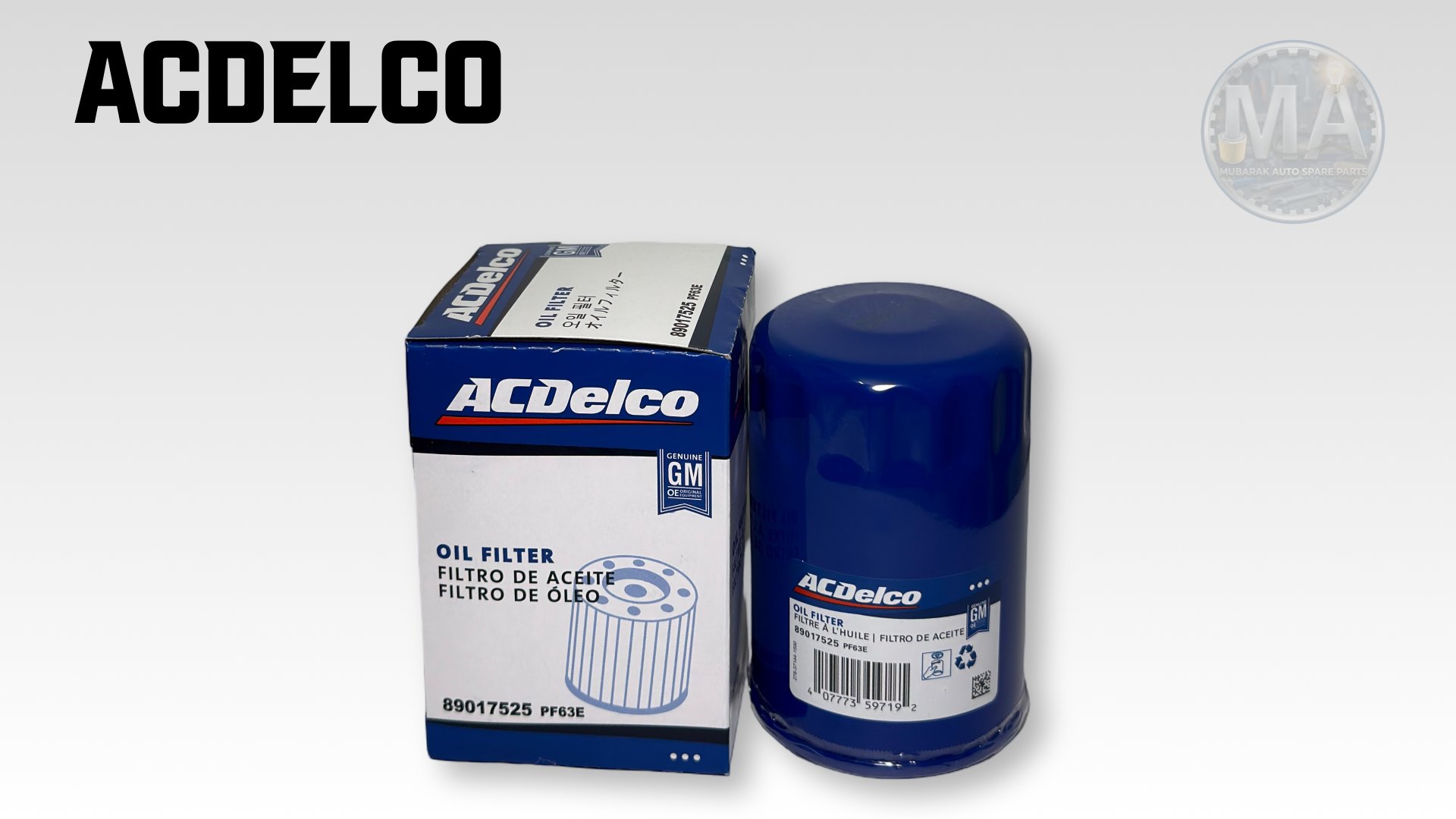 ACDelco / GM Oil Filter