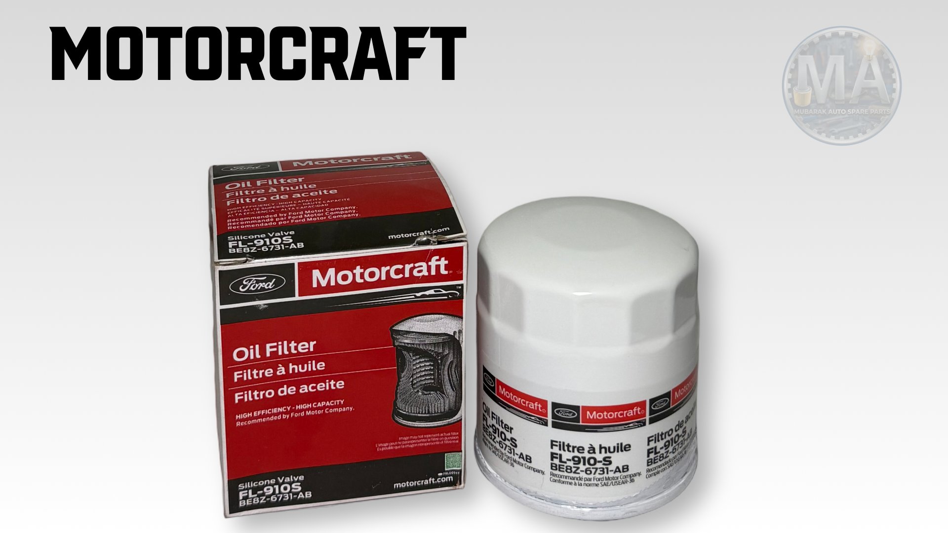 Motorcraft / Ford Oil Filter