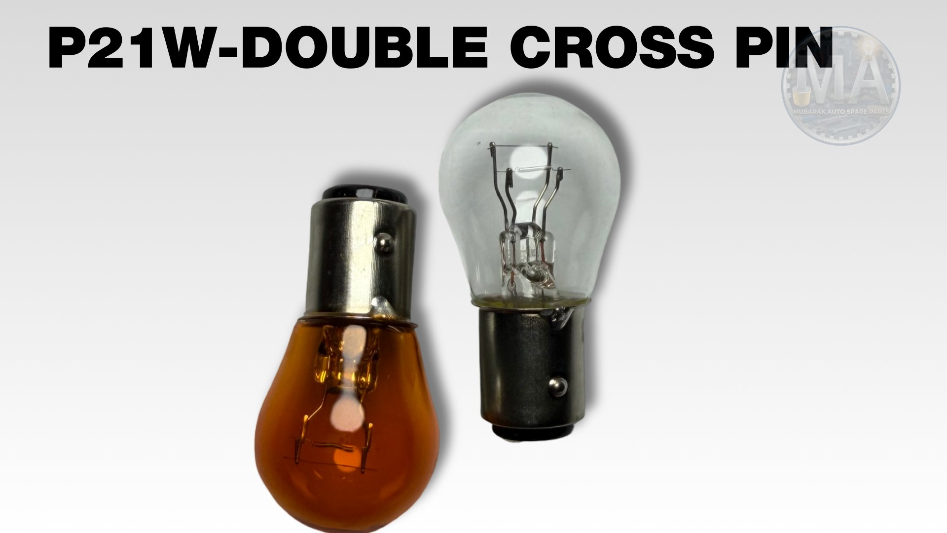 P21W Double Cross Pin