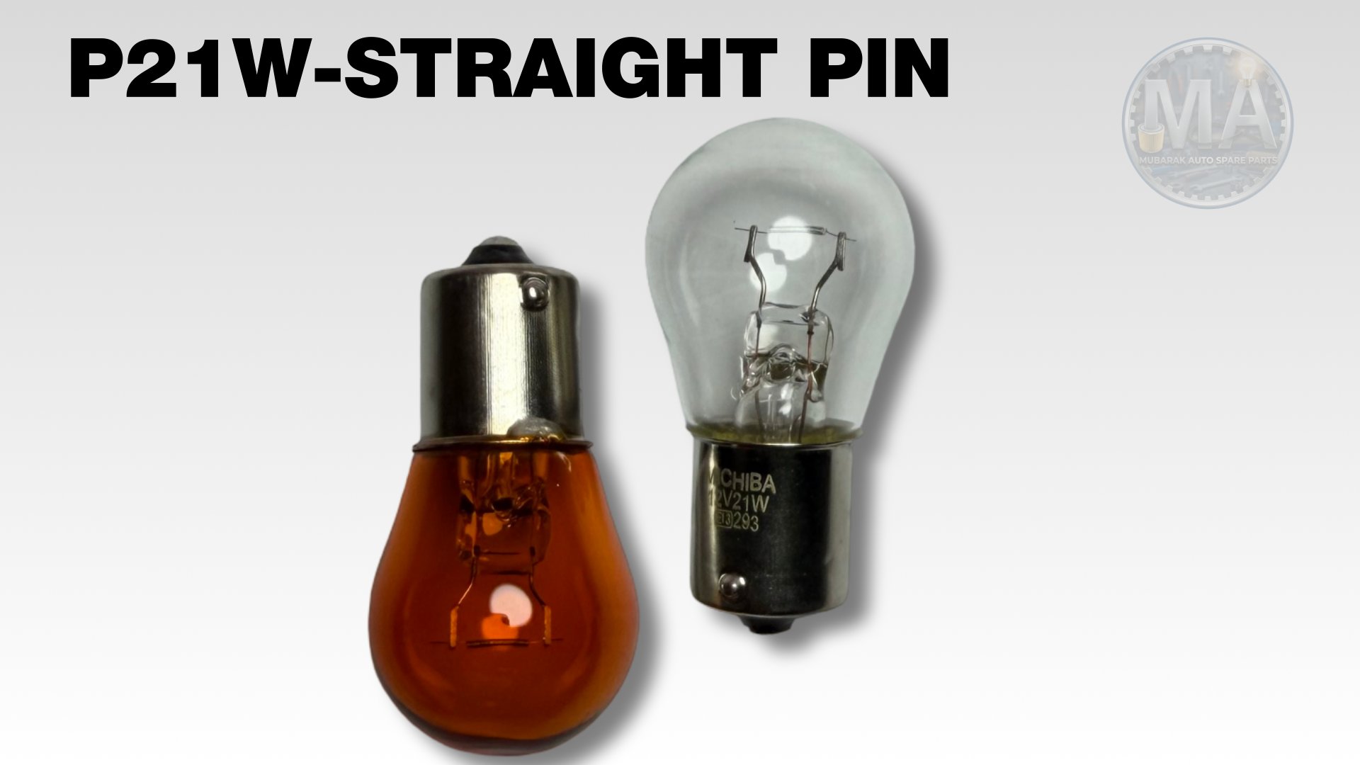 P21W Straight Pin